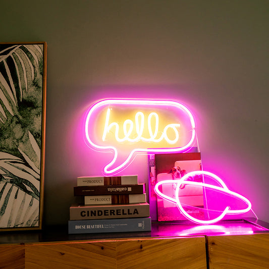 Neon Wall Signs - offbeatabode