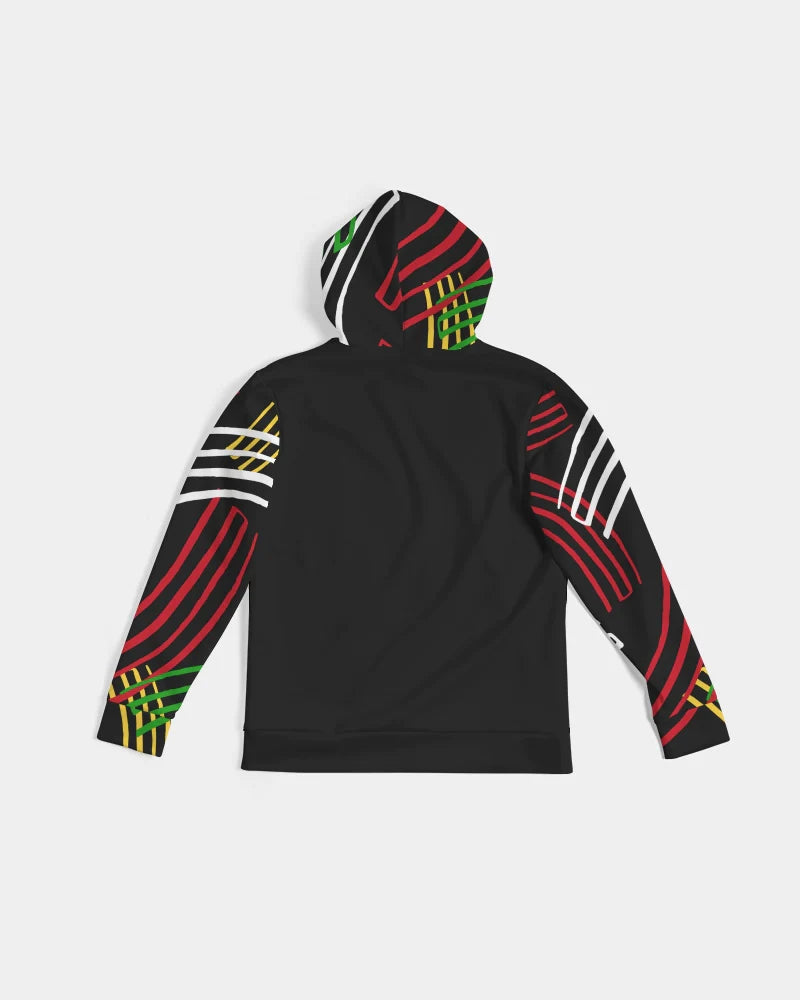 Guyanese Swag Ice Gold Green Men's Hoodie - Offbeat Abode and Unique Beats