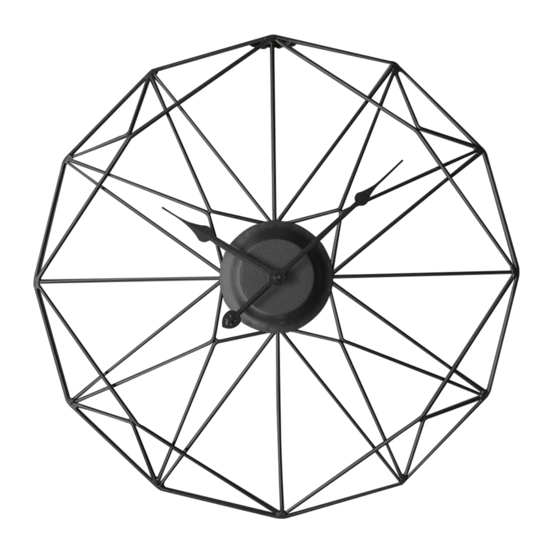 Runo Geometric Wall Clock - offbeatabode