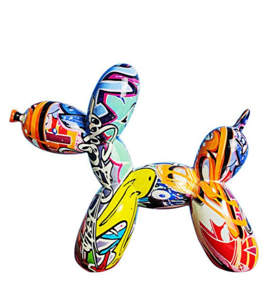 Graffiti Balloon Dog - offbeatabode