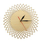 Geometric Abstract Graphic Wall Clock Modern Wall Decoration Wall Clock - Offbeat Abode and Unique Beats