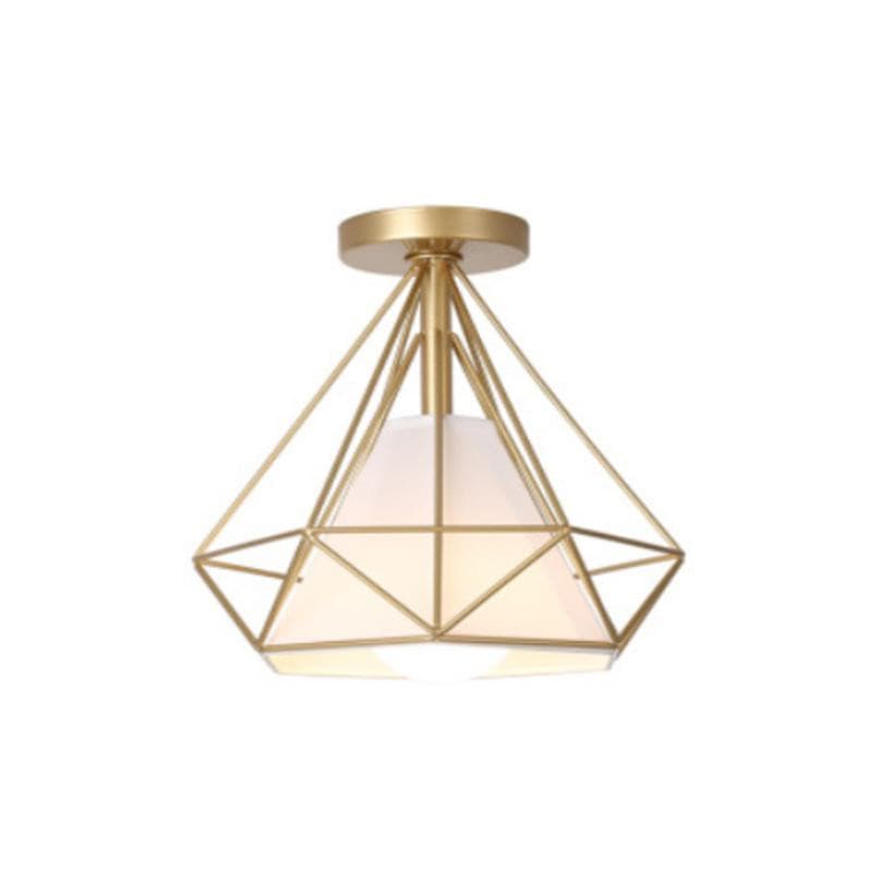 Caged Ceiling Lamp - offbeatabode