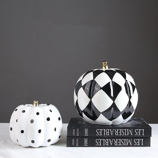 Ceramic Pumpkin - offbeatabode