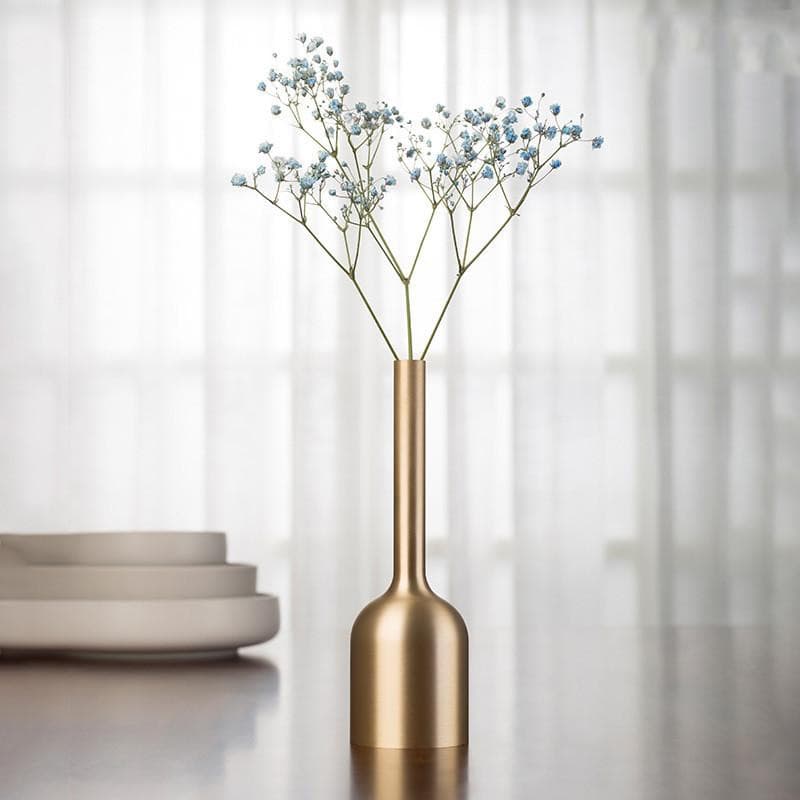 Copper Flower Vase - offbeatabode