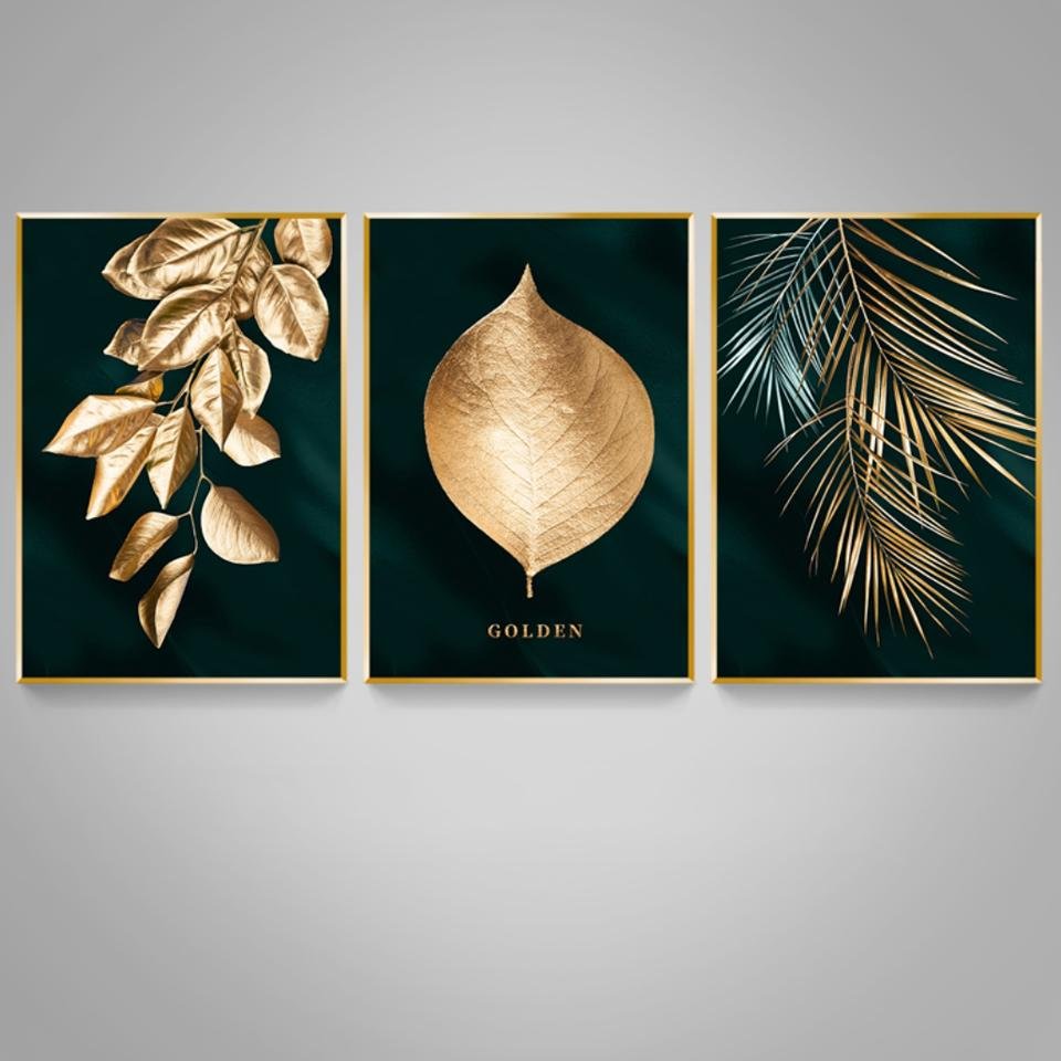 Gold Leaf Print - offbeatabode
