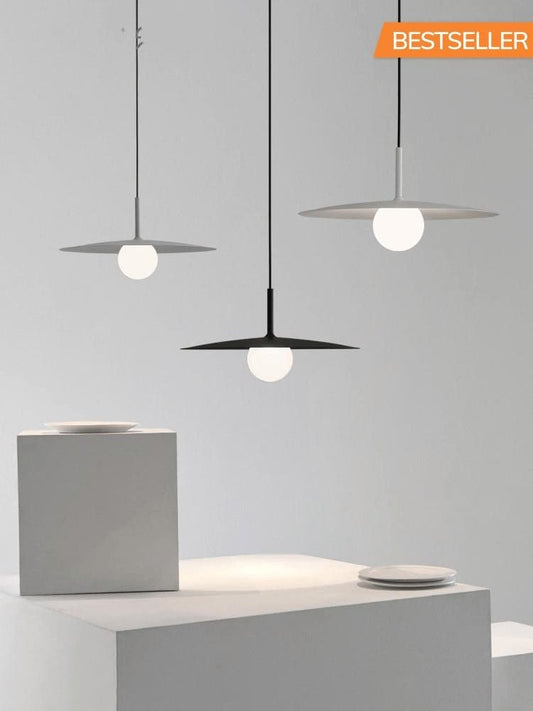 Minimalist Hat Chandelier - offbeatabode