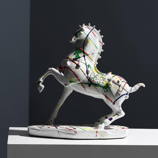 Splash Paint Horse - offbeatabode