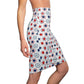Womens Skirt, Stars and Stripes Pencil Skirt, 94158 - Offbeat Abode and Unique Beats