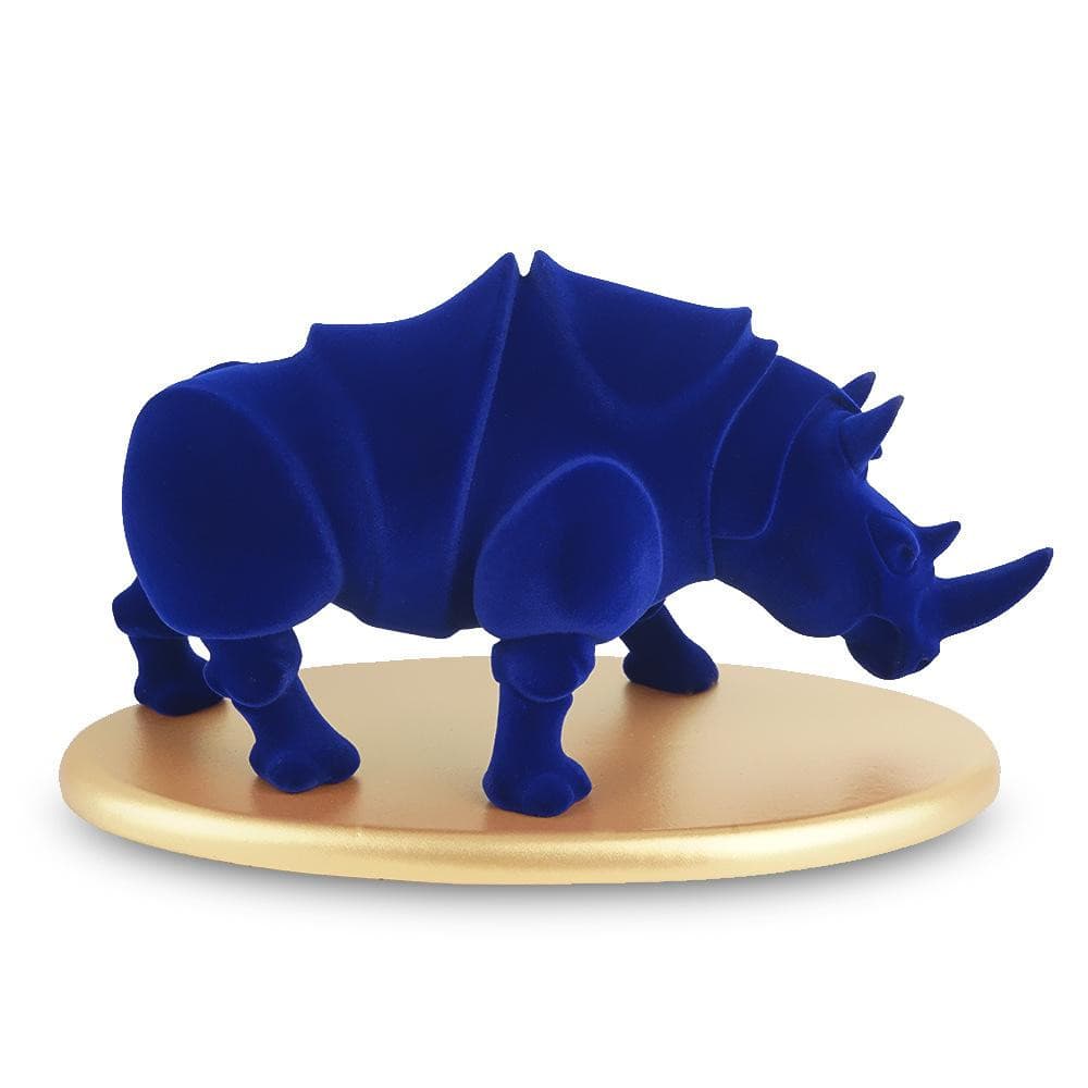 Velvet Blue Rhino - offbeatabode